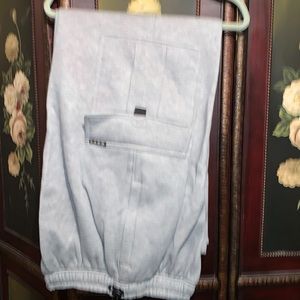 WEBS 3XXL THICK WARM UP PANTS/ Grey